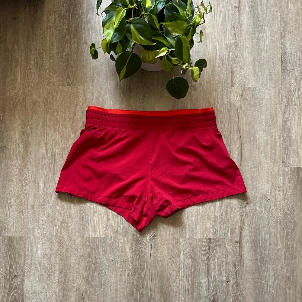 Fabletics Red Running shorts - image 2